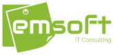 Logo de la empresa emsoft