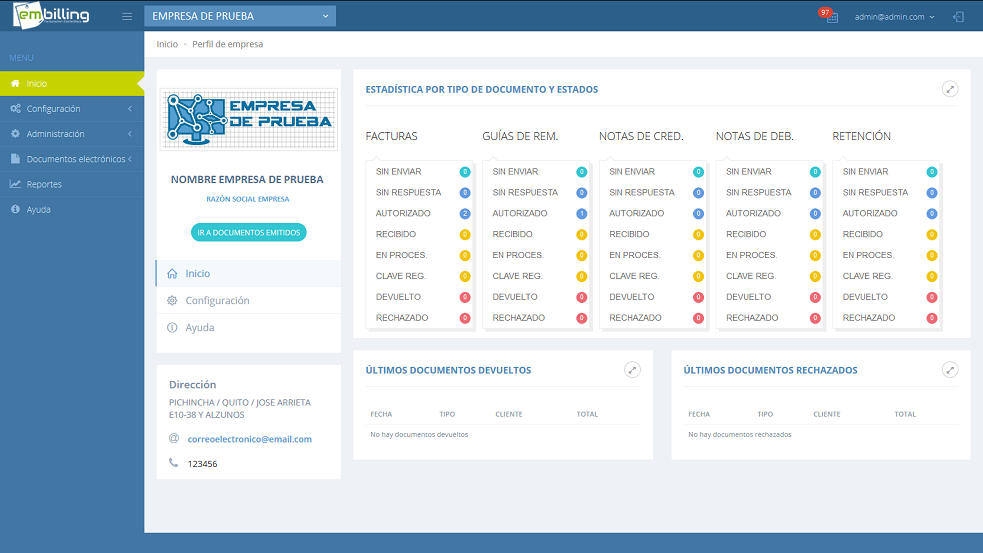 Software de facturación electrónica para Ecuador