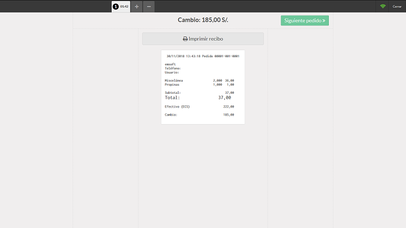 Software de punto de venta POS para Ecuador